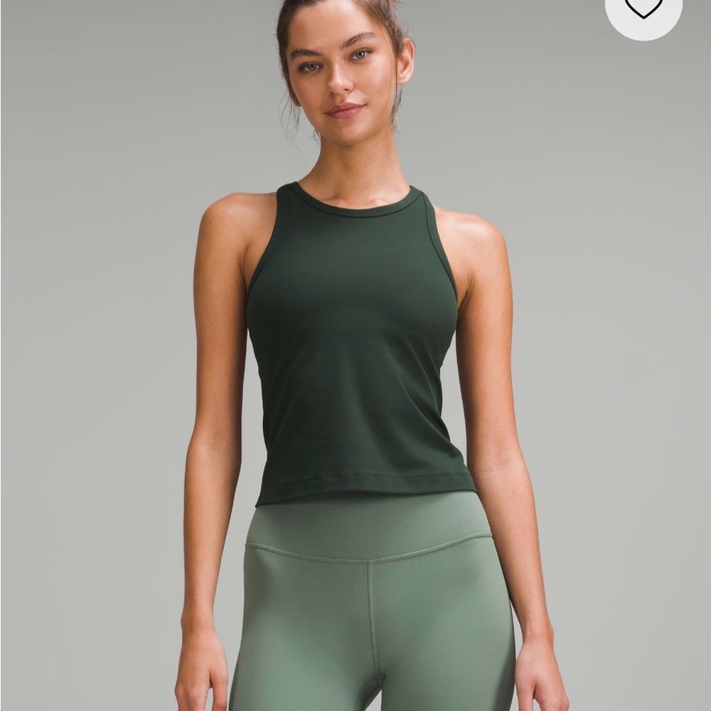 lululemon - align tank top - legacy green - 8